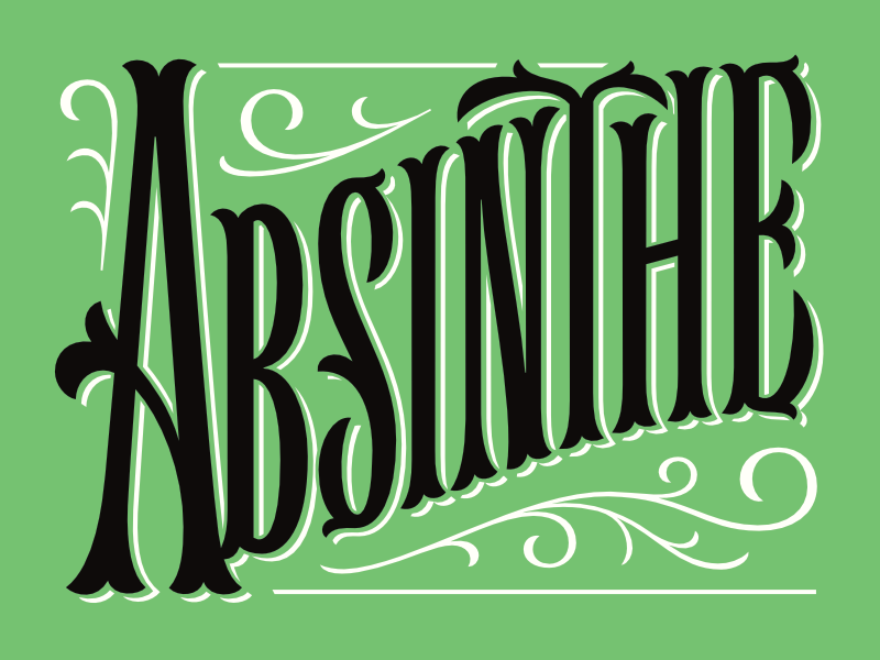 Absinthe Logo - Absinthe Logotype by Jonathan Ball on Dribbble