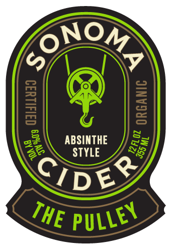 Absinthe Logo - The Pulley from Sonoma Cider - Available near you - TapHunter