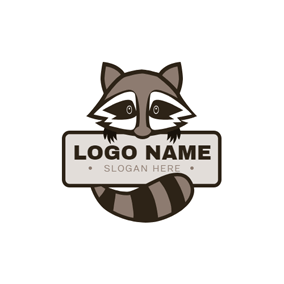 Racoon Logo - Free Raccoon Logo Designs | DesignEvo Logo Maker