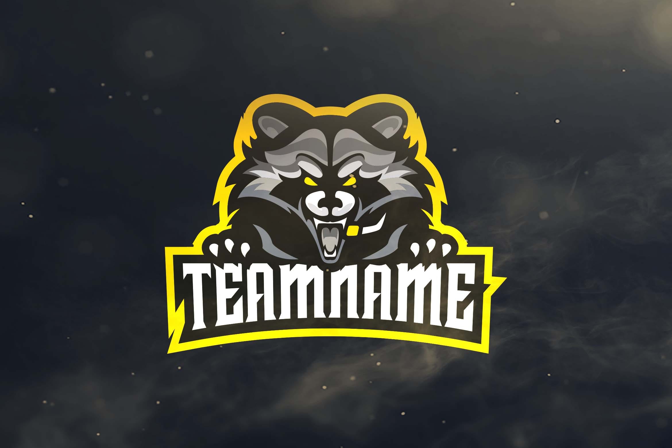 Racoon Logo - Racoon Sport and Esports Logos by ovozdigital on Envato Elements