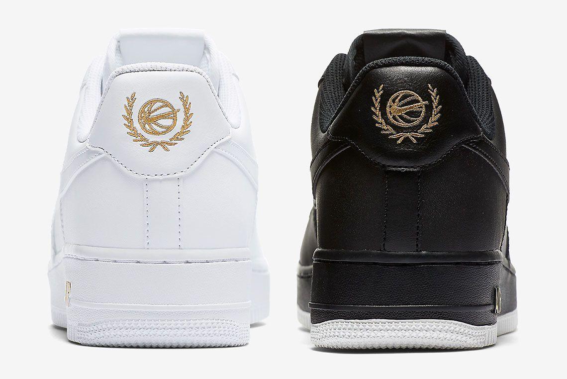 2017Nike Logo - Check Out These Nike Air Force 1s with New Heel Logo