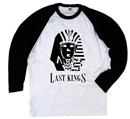 Tyga Logo - LAST KINGS TYGA LONG SLEEVE BASEBALL T SHIRT LARGE LOGO (Small - 34 ...