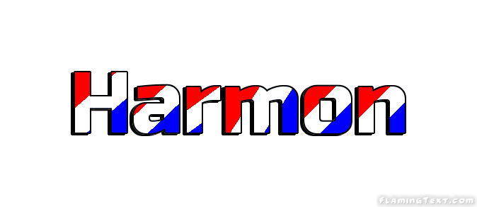 Harmon Logo - United States of America Logo. Free Logo Design Tool from Flaming Text