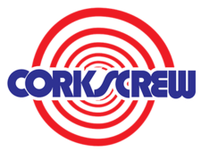 Corkscrew Logo - Corkscrew (Cedar Point)