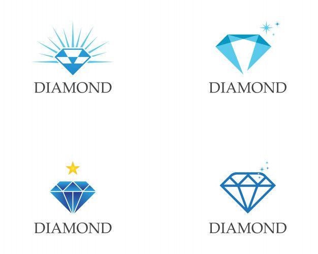 Dimaond Logo - Diamond logo template Vector | Premium Download