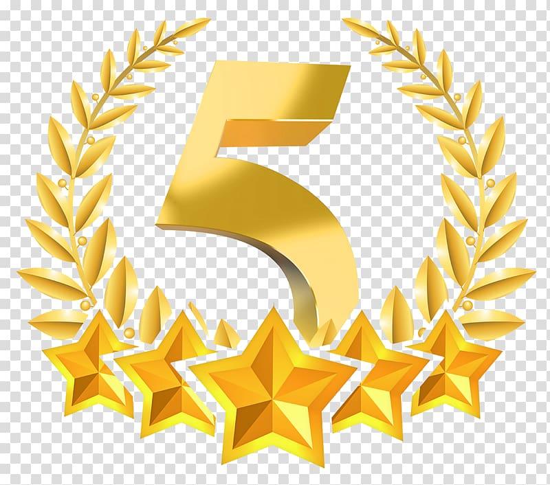 It5 Logo - Gold number 5 illustration, STEADfast IT 5 star Customer Service