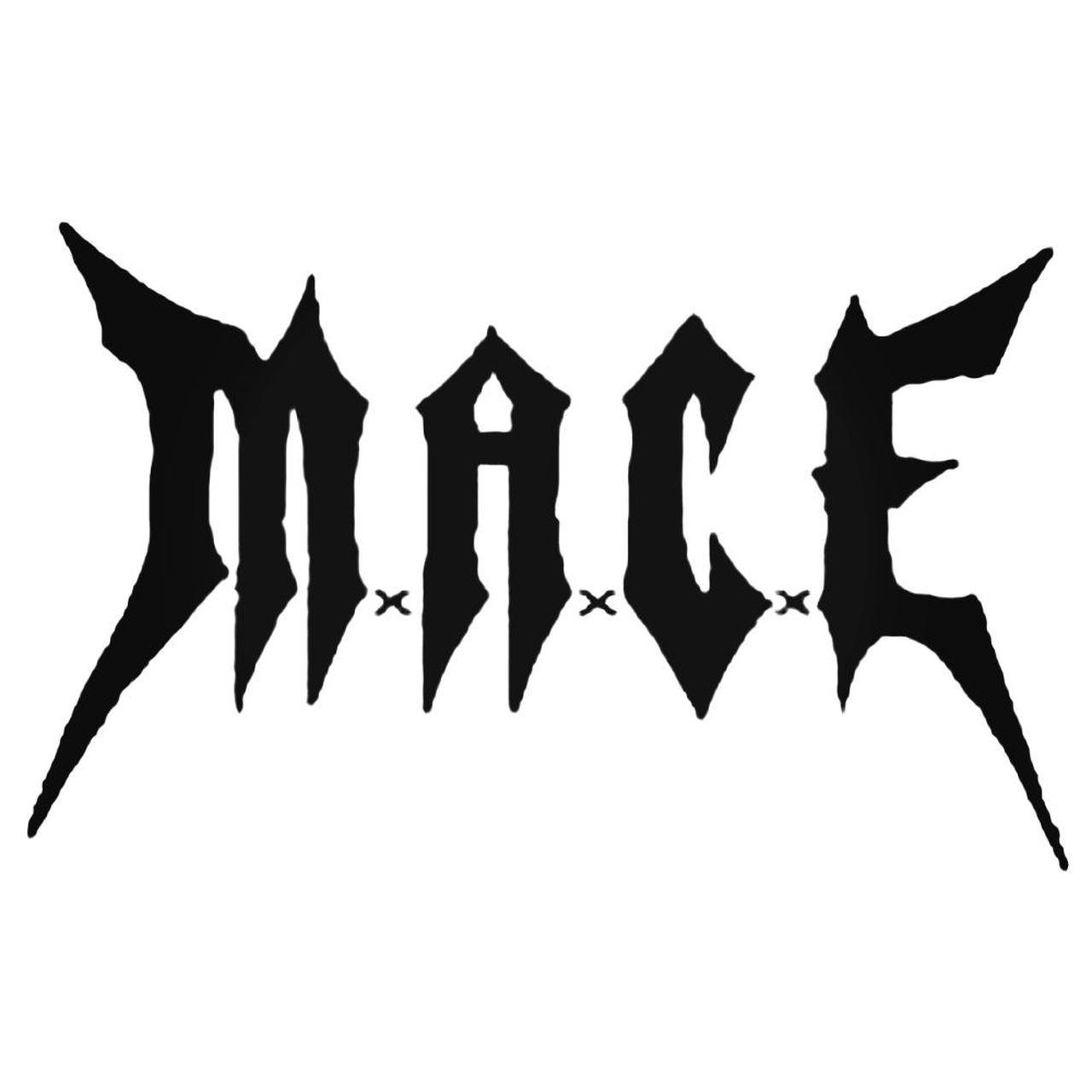 Mace Logo - Mace Bra Band Decal Sticker