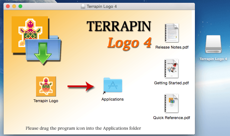 Terrapin Logo - logo:install_mac []