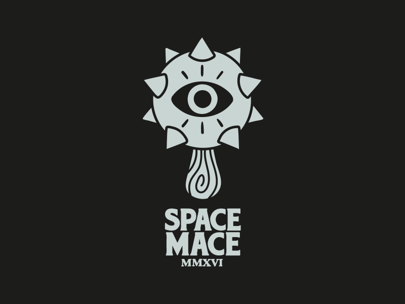 Mace Logo - Space Mace Logo by Tommy Sunders on Dribbble