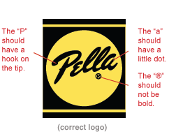 Pella Logo - Pella Corporation Logo