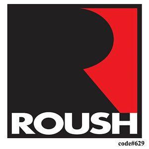 Roush Logo - Details about ROUSH Racing Die-Cut Vinyl Sticker Decal Funny JDM Logo Truck  Car Window Bumper