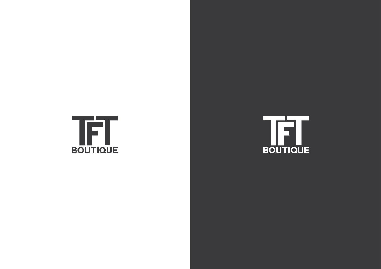 TFT Logo - Upmarket, Bold, Retail Logo Design for TFT Boutique by Crazy Art ...