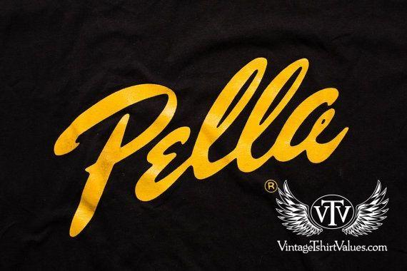 Pella Logo - Pella Logo T-shirt, Vintage 80s-90s, Windows & Doors | Vintage ...
