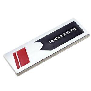Roush Logo - F-150 Sport Roush Logo Chrome Car Trunk Emblem Decals Roush Auto ...