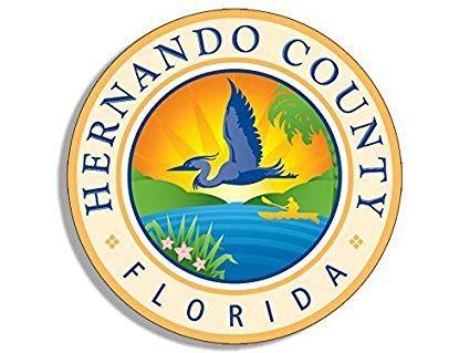 Fla Logo - GHaynes Distributing Round HERNANDO County Seal Sticker