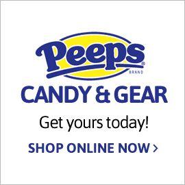 Peeps Logo - Official PEEPS®. Flavored Marshmallow Candy