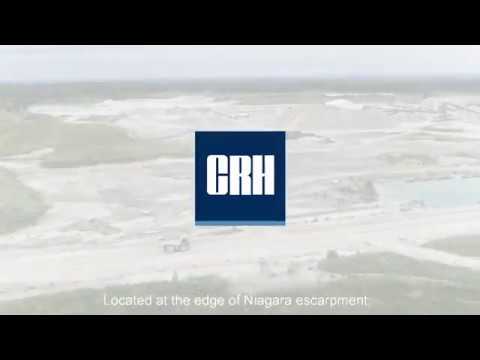 CRH Logo - Dufferin Aggregates Milton Quarry Overview