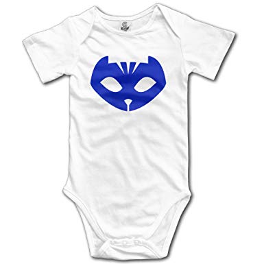Catboy Logo - Baby Onesie PJ Masks Catboy Logo Short Sleeve Outfit Bodysuit ...