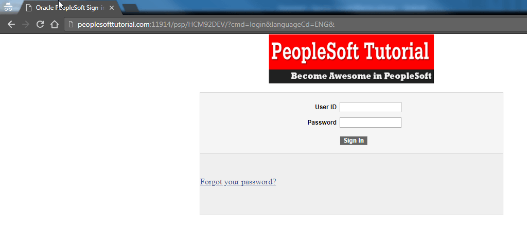 Peoplsoft Logo - How to Change logo on PeopleSoft Login screen | PeopleSoft Tutorial