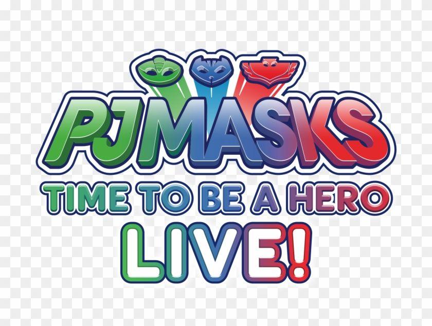 Catboy Logo - Pjmaskspresslogo - Pj Masks Time To Be A Hero Png, Transparent Png ...
