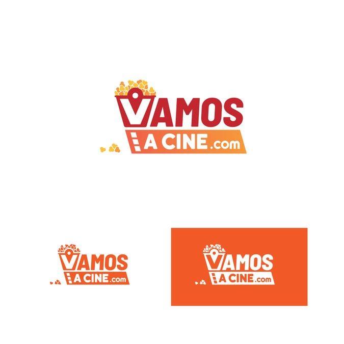 Vamos Logo - cinema app logo w typography. References available upon request