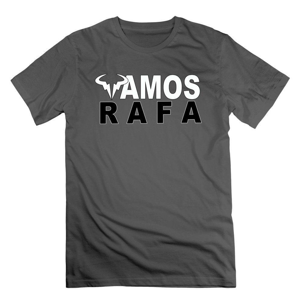 Vamos Logo - Abbas Man Rafael Nadal Rafa Vamos Logo T-shirts
