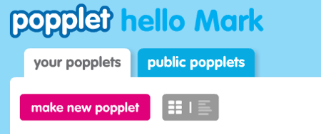 Popplet Logo - New Feature: Public Popplets For All! | Poppletrocks!