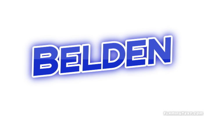 Belden Logo - United States of America Logo | Free Logo Design Tool from Flaming Text