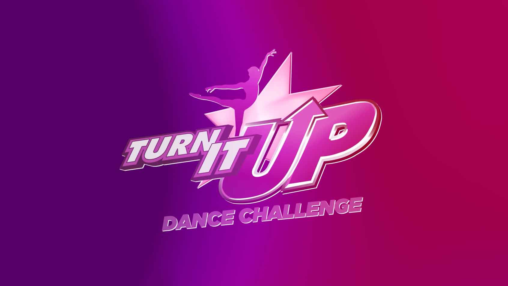Turn Logo - Dance competitions, nationals & conventions. Turn It Up Dance Challenge