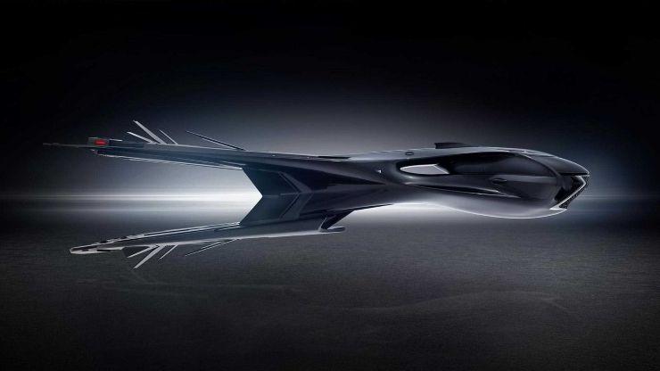 Alien-Looking Logo - News: Lexus Debuts Alien Looking Spaceship For New MIB Movie