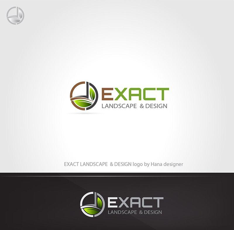 Exact Logo - Logo Design for Exact Landscape & Design by Hana. Design