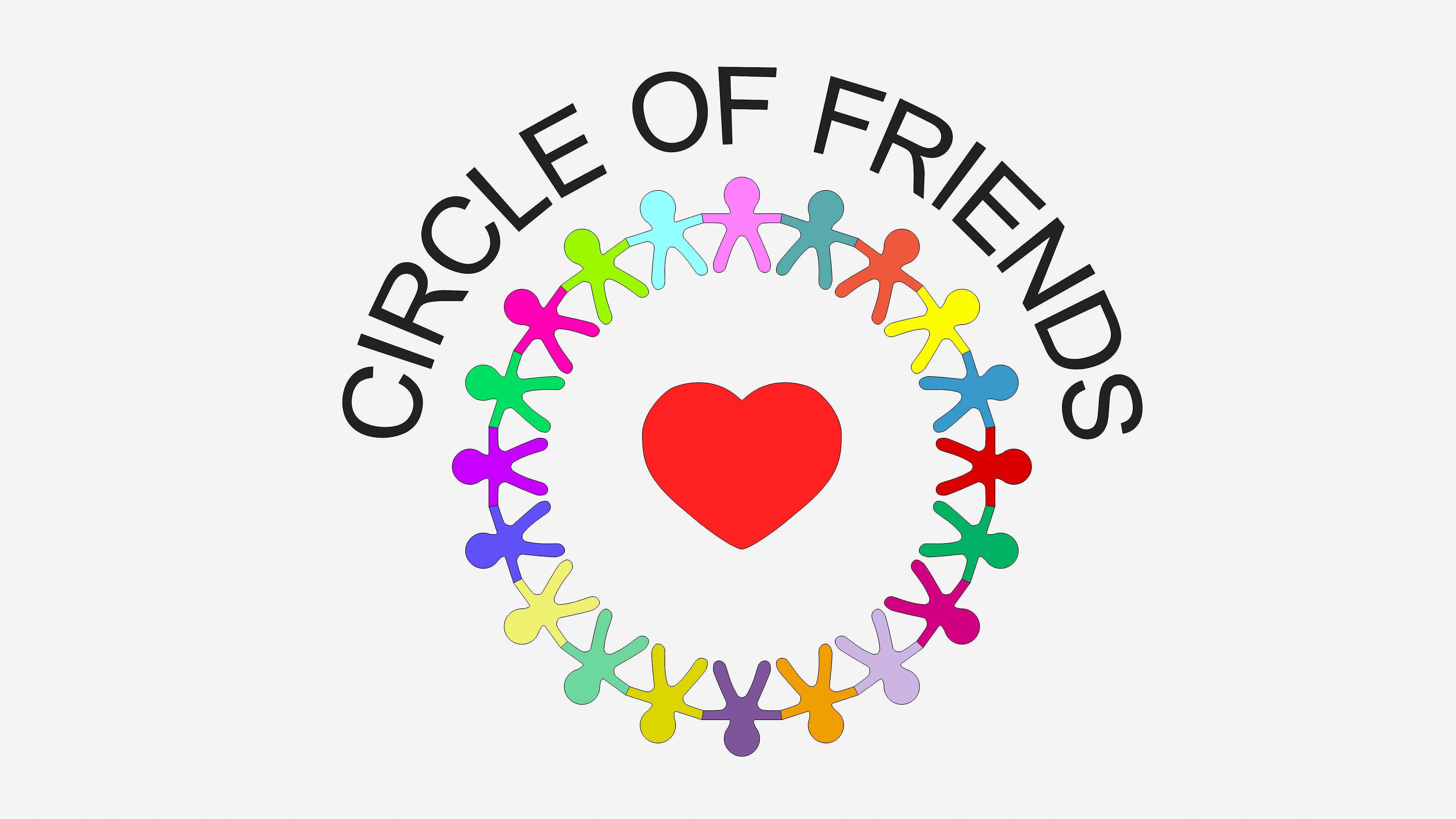 Circle of Friends Logo - Dynamic Future Together Community Interest Company of Friends