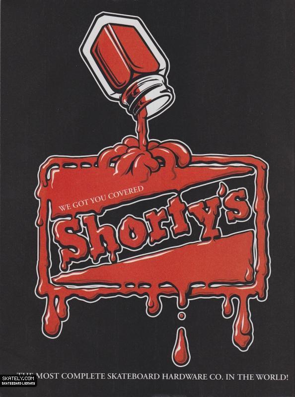Shorty's Logo - Shorty's Hardware - We Got You Covered Ad (2007) < Skately Library