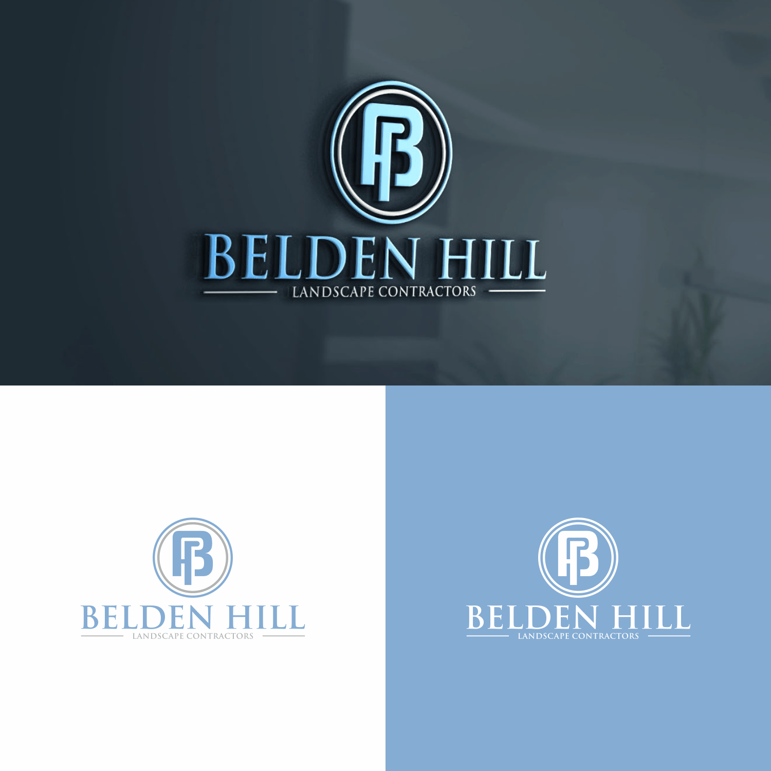 Belden Logo - Modern, Upmarket, Landscape Design Logo Design for Belden Hill ...