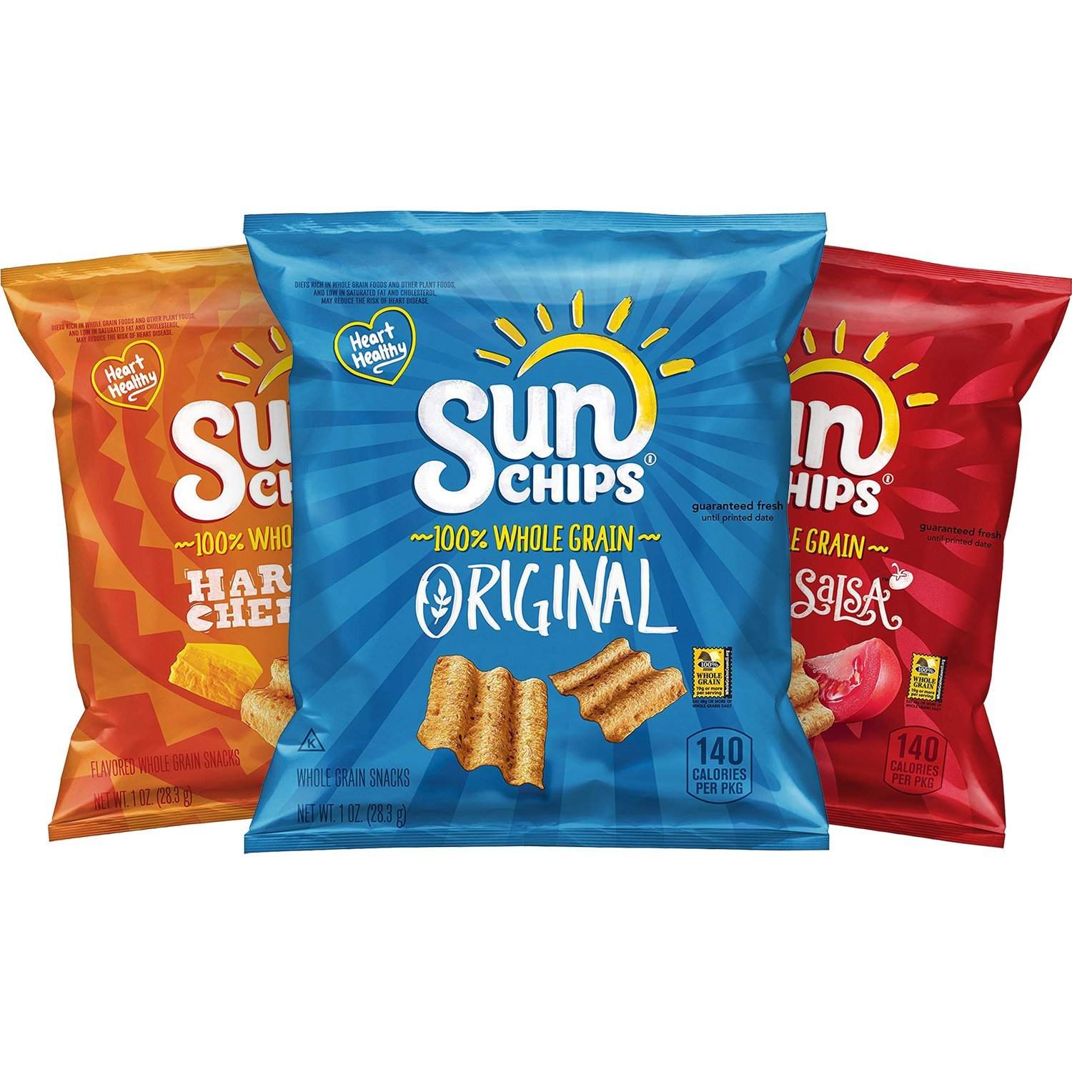 Sunchips Logo - 40-Count 1-Oz SunChips Multigrain Chips Variety Pack - Slickdeals.net