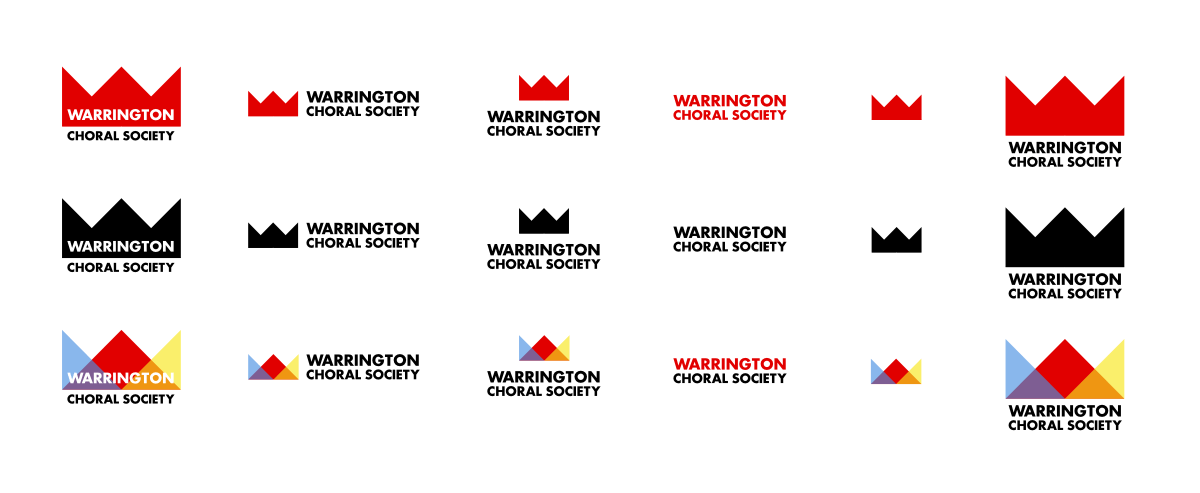 Choral Logo - The lessons I learned from a logo design project for Warrington