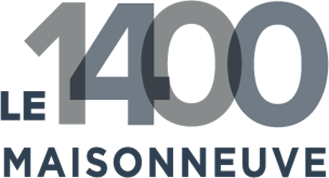 1400 Logo - Le 1400 Maisonneuve | Exceptional apartments in Montreal