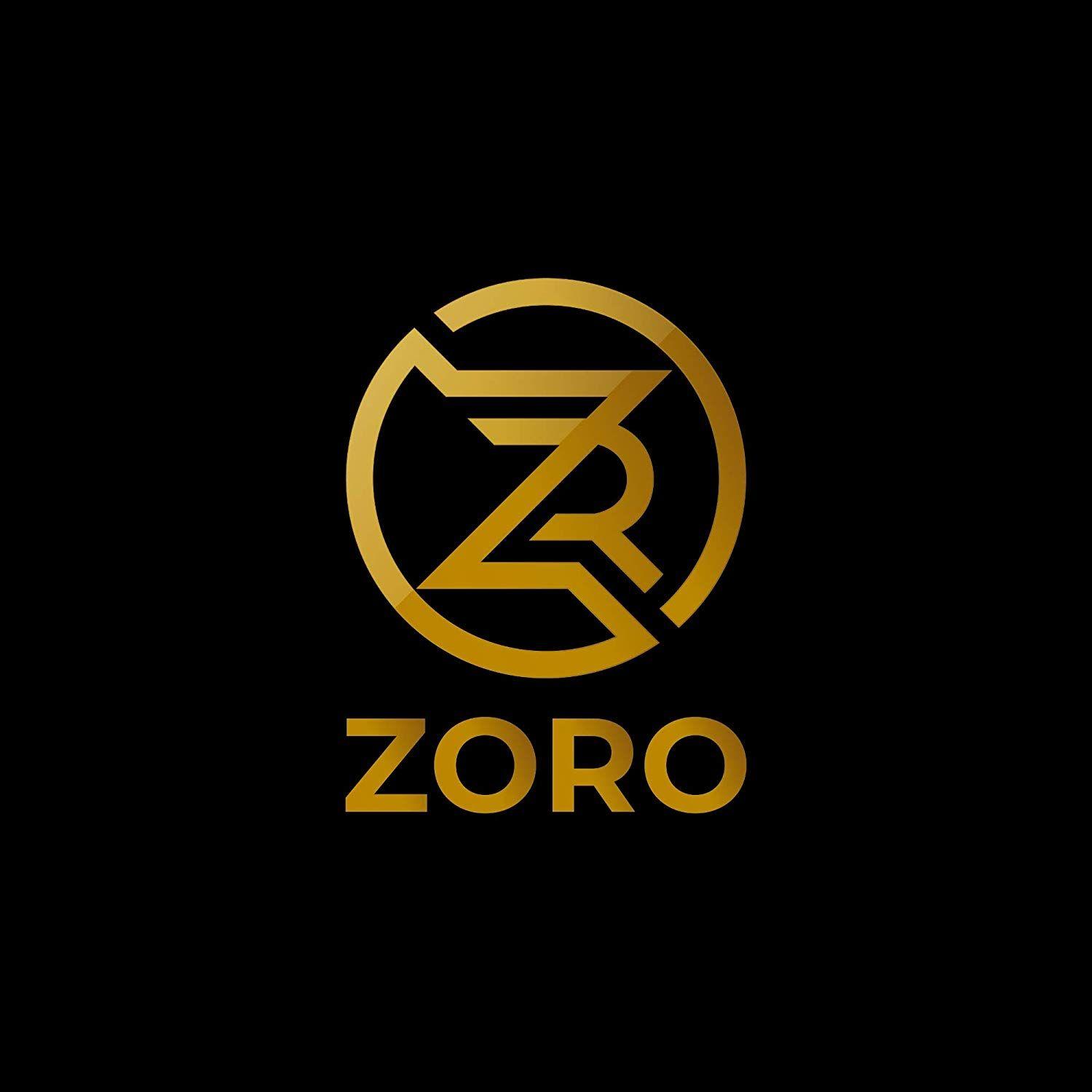 Zoro Logo - ZORO Men's Vegan Leather Black Belt(1 Year Guarantee) for mens for men casual stylish leather- belts for men formal branded