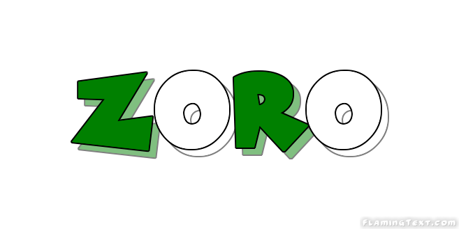 Zoro Logo - Nigeria Logo. Free Logo Design Tool from Flaming Text