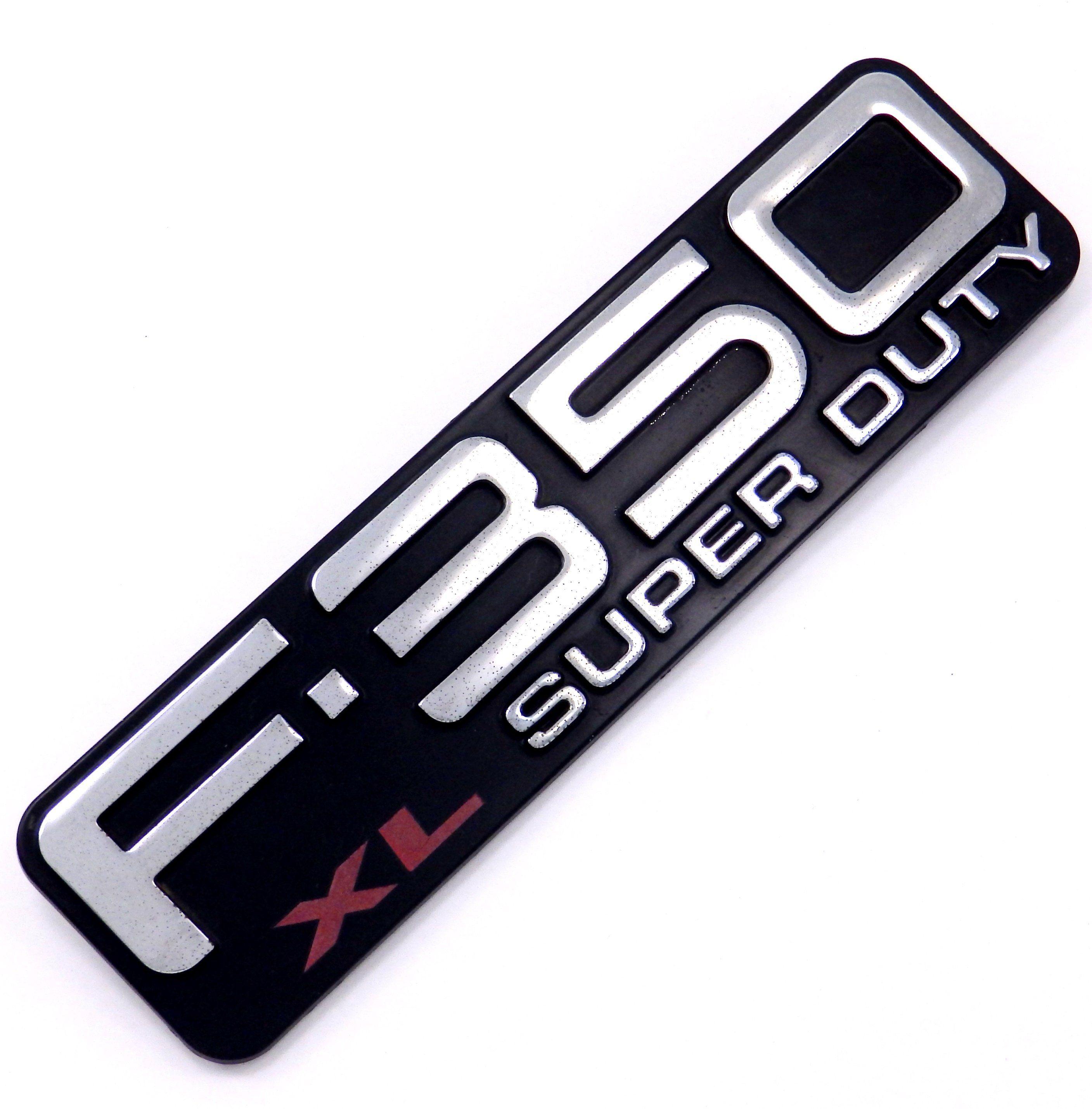 F-350 Logo - FORD 99 03 F350 F 350 Super Duty XL Fender Emblem Nameplate Badge 00 01 02 OEM F81B 16B114 SA