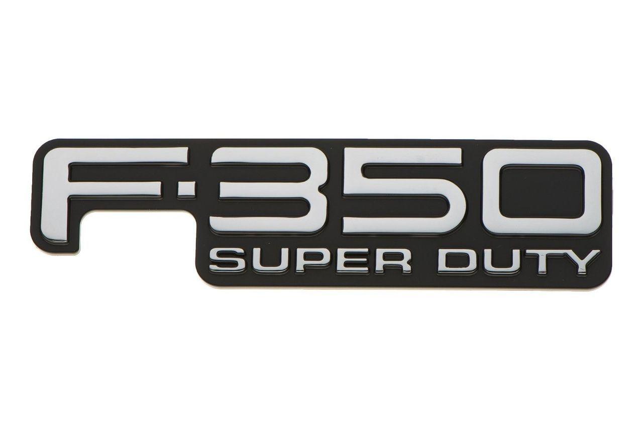 F-350 Logo - 1999-2004 Ford F-350 Super Duty Tailgate Emblem