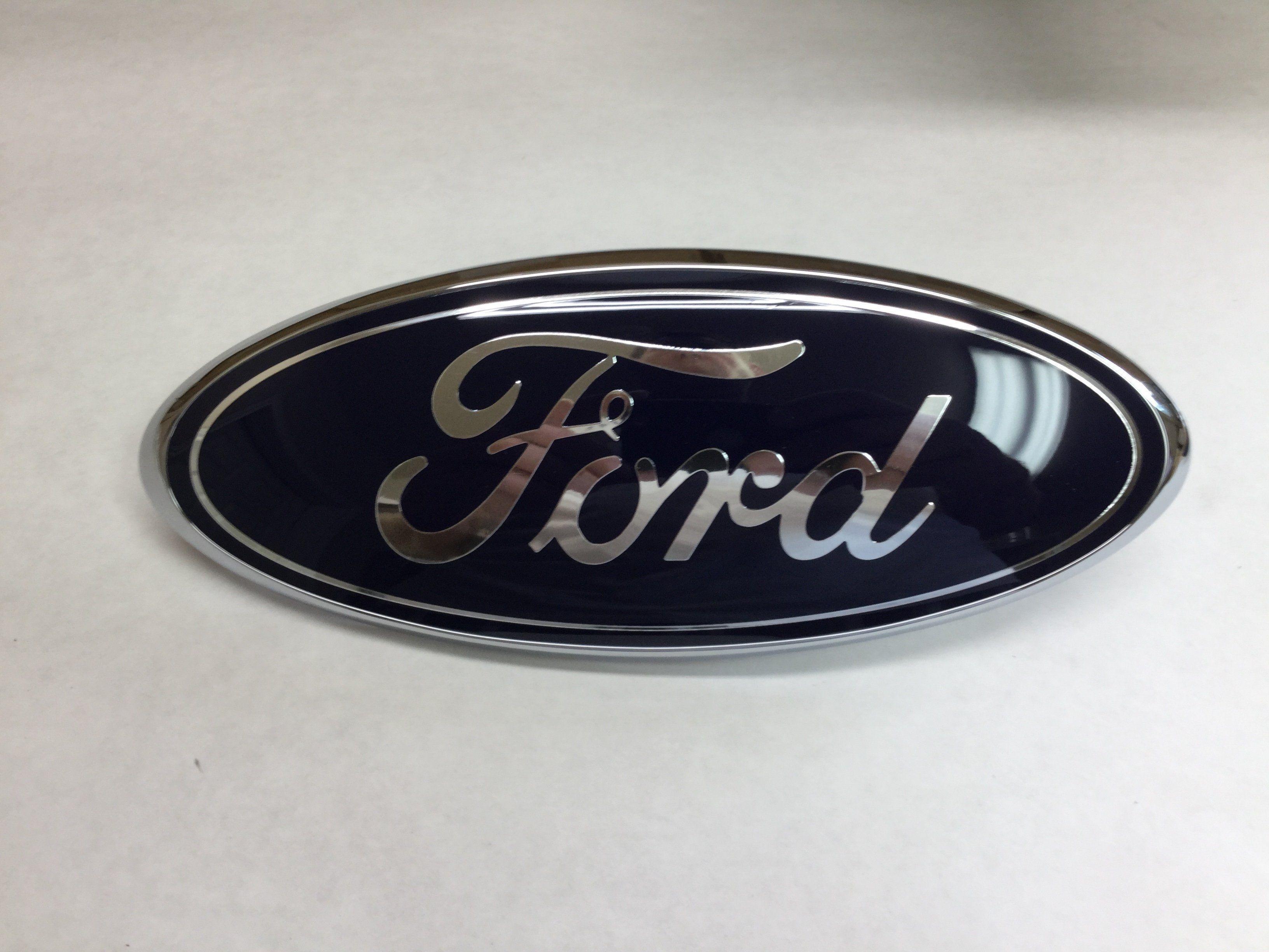 F-350 Logo - New 2005 2007 Ford F 250 F 350 Super Duty Grille Emblem Blue Oval Genuine Part Number 5C3Z 8213 AB B32 Lowest Prices, Fast Shipping And 3 Year