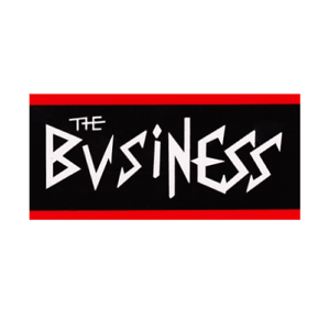 Skinhead Logo - Details about The Business Band Logo Vinyl Sticker Skinhead Oi Punk Rock