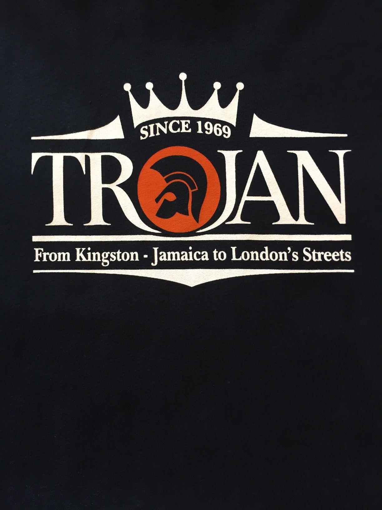 Skinhead Logo - Trojan Women's Logo T Shirt TR 8197 Black. S.H.A.R.P. !!! SKA