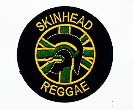 Skinhead Logo - MNC Patch Black Skinhead Reggae Music Band Heavy Metal Punk Rock ...