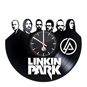 Linkin Park Logo - Linkin Park Logo Vinyl Record Wall Clock unique