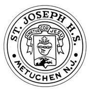 Metuchen Logo - ST. JOSEPH H.S. METUCHEN N.J. AMETUR COR JESU Trademark of St