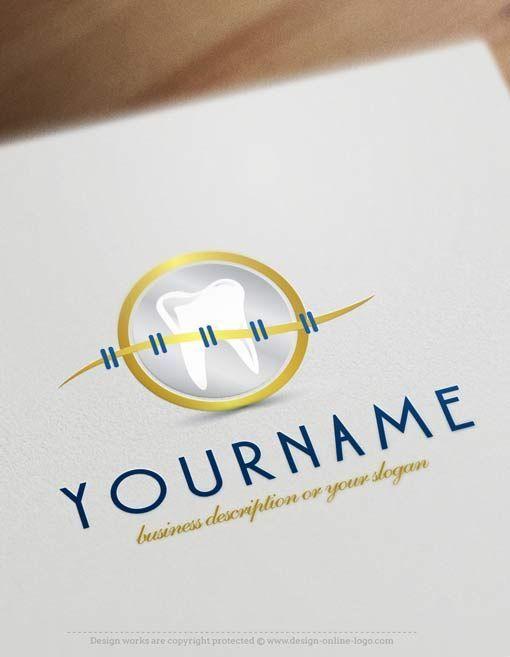 Braces Logo - Exclusive Logos Store - Braces logo design | Cool logo design ideas ...