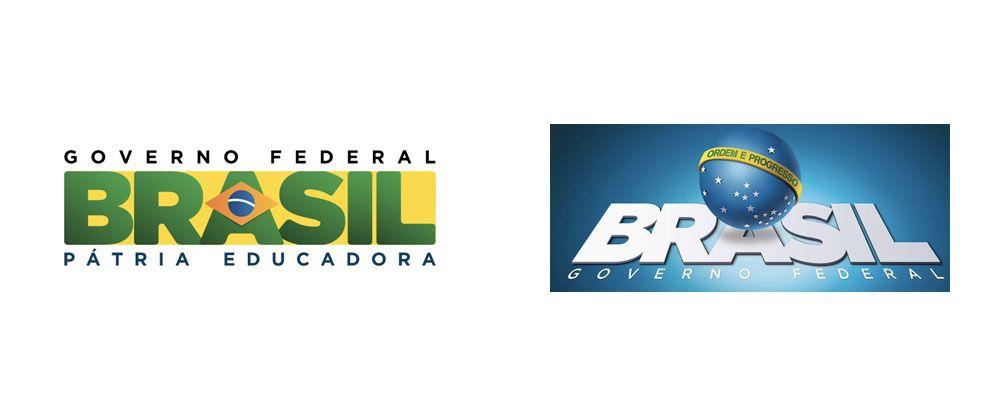 Brasil Logo - Brand New: New Logo for Governo do Brasil