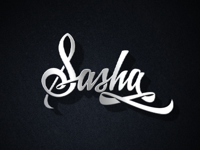 Sasha Logo - Sasha by Azanti on Dribbble